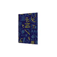 2027 Diary Collins Colplan Student A5 Week to View Blue, SC37.CGT