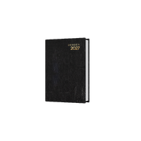 2027 Diary Debden Kyoto A7 Day to Page Black, 3133.P99