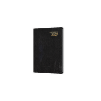 2027 Diary Debden Kyoto A7 Week to View Black, 3333.P99