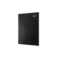 2027 Diary Debden Kyoto A5 Week to View Black, 3501.P99