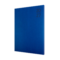 2027 Diary Collins Silhouette A4 Week to View Navy, S4700.P59