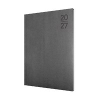 2027 Diary Collins Silhouette A4 Week to View Charcoal, S4700.P98