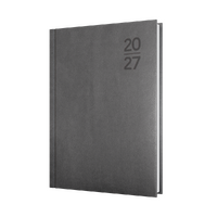 2027 Diary Collins Silhouette A5 Day to Page Charcoal, S5100.P98