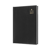 2027 Diary Collins Sterling A4 Day to Page Black, 144.P99