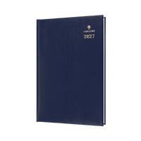 2027 Diary Collins Sterling A4 Week to View Blue, 344.P59