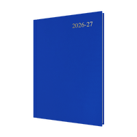 2026-2027 Financial Year Diary Collins Essential A4 Day to Page Blue ESSA41M.60