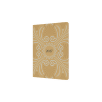2027 Diary Collins Lavish Lux A5 Week to View Recycled Yellow, E-LL153.45