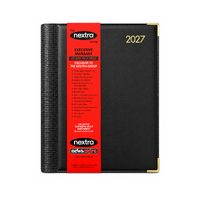 2027 Diary Nextra Executive A5 Day to Page Black, NXA5D
