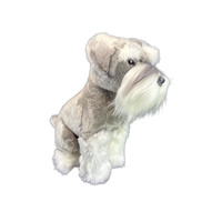 Bocchetta Plush Toys 35cm Schnauzer Watson (sitting), 6470
