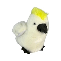 Bocchetta Plush Toys 12cm Mini Cockatoo Australiana Soft Toy, 1908