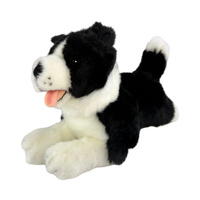 Bocchetta Plush Toys 28cm Patch the Border Collie Australiana Soft Toy, 6401