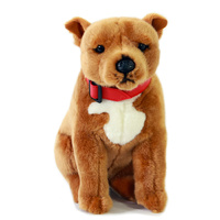 Bocchetta Plush Toys 32cm Staffy Lester (sitting) Brown, 6454