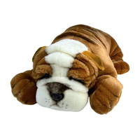 Bocchetta Plush Toys 35cm Boston the Bulldog Australiana Soft Toy, 6402