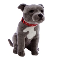 Bocchetta Plush Toys Doorstop 32cm Staffy Storm (weighted), 6457D