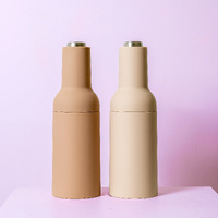 Sage & Cooper Thea Automatic Salt & Pepper Grinder Set Beige/Caramel D169.18
