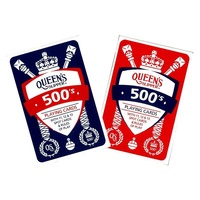 Queen's Slipper 500's Playing Cards Casino Quality 1 Deck & Points Game Rules