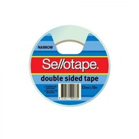 Sellotape Double Sided Tape 12mm x 33m Narrow