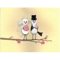 Greeting Card Lovebirds Forever - Congratulations on your Marriage by Papyrus