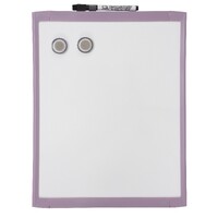 Quartet Purple Magnetic Dry-Erase Board 28 cm x 36 cm