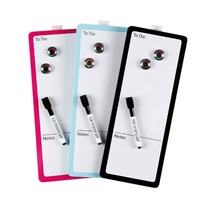 Quartet To Do Magnetic Dry-Erase Board 14cmX36cm Assorted Colours