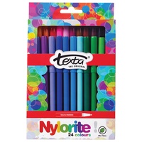 Texta - Nylorite Markers Pack of 24