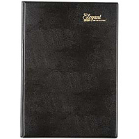 2024 Diary Cumberland Elegant A4 Day to Page Black 41EPBK24