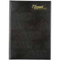 2024 Diary Cumberland Elegant A5 Day to Page Black 51EPBK24