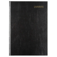 2026 Diary Cumberland Classic A4 2 Days to a Page Black, ACCO 42ECBK26