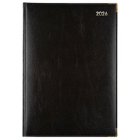 2026 Diary Cumberland Corporate A4 Day to Page Black, ACCO 41CFBK26