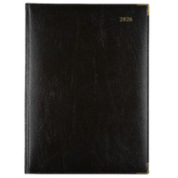 2026 Diary Cumberland Corporate Quarto Day to Page Black, ACCO 91CFBK26
