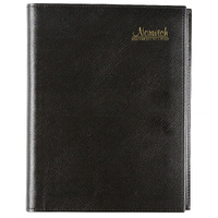 2026 Diary Cumberland Norwich A5 Day to Page Black Spiral, ACCO 51S26