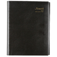 2026 Diary Cumberland Norwich A5 2 Days to a Page Black Spiral, ACCO 52S26