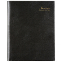 2026 Diary Cumberland Norwich Quarto Day to Page Black Spiral, ACCO 91S26