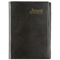 2026 Diary Cumberland Norwich A6 Week to View Black Spiral, ACCO 67S26