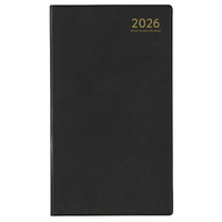 2026 Diary Cumberland Pocket Slim Week to View Black, ACCO 63PBK26