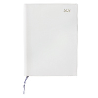 2026 Diary Cumberland SOHO A4 Day to Page Ash White, ACCO 41SSHPK26