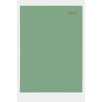 2026 Diary Cumberland SOHO A4 Week to View Green, ACCO 47SSHGR26