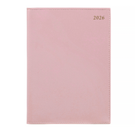 2026 Diary Cumberland SOHO A4 Week to View Pink, ACCO 47SSHPK26