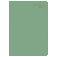 2026 Diary Cumberland Monthly Planner A4 Month to View Green, ACCO 48PASS26
