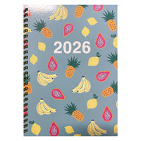 2026 Diary Sasco Moda A5 Week to View Teal, ACCO SC57MD26