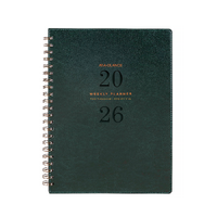 2026 Diary At-A-Glance Signature A4 Week to View Green, ACCO AAG300726