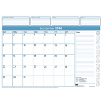 2026 Refill Sasco Deluxe 518x387mm Desk Pad, ACCO 1055226RFL