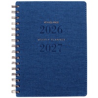 At-A-Glance 2026-2027 Financial Year Diary A5 Week to View Navy AAG4102627
