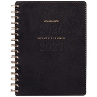 At-A-Glance 2026-2027 Financial Year Diary A5 Week to View Black AAG4082627