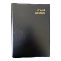 Cumberland Norwich 2026-2027 Financial Year Diary A5 Week to View with Appointments Black 57SFY2627