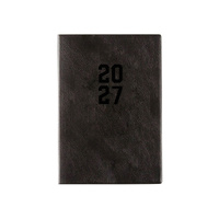 2027 Diary Cumberland Monthly Planner A5 Month to View Black, 548PBK27