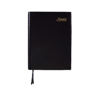 2027 Diary Cumberland Norwich A4 Day to Page Black Spiral, 41S27