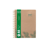 2027 Diary Cumberland Ecowise A5 Day to Page Kraft, 51SECB27