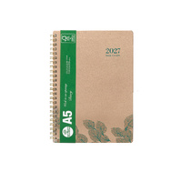 2027 Diary Cumberland Ecowise A5 Week to View Kraft, 57SECB27
