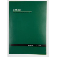 Collins Debden Account Book - 60 Analysis Book 14 Money Column 10314